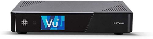 VU+ Uno 4K SE 1x DVB-S2 FBC Twin Tuner Linux Satellitenreceiver (UHD, 2160p) schwarz