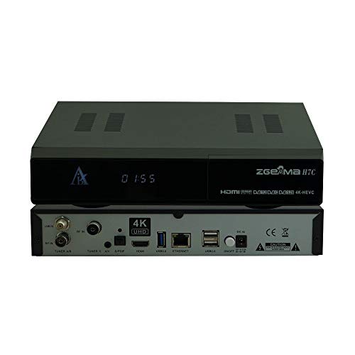 Zgemma H7C - Decoder Combo UHD 4K mit Tuner 1xDVB-S2X - 1xDVB-T2/C - 1xDVB-C und IPTV