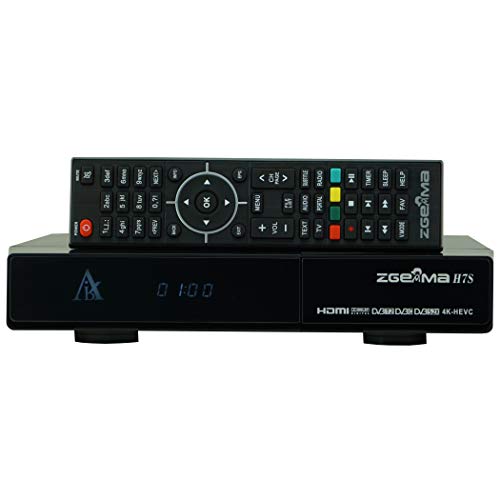 ZGEMMA H7S mit 2*DVB-S2X + DVB-T2/C 4K UHD Satelliten Receiver FTA