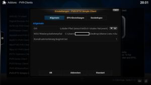 kodi mediaportal pvr connection lost